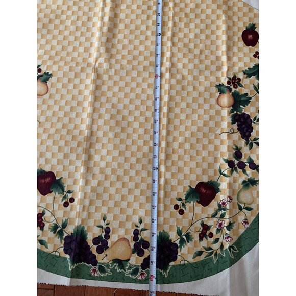 Antique Fruit Apron Sewing Fabric Panel By Leslie Beck 1990s - Picture 7 of 12